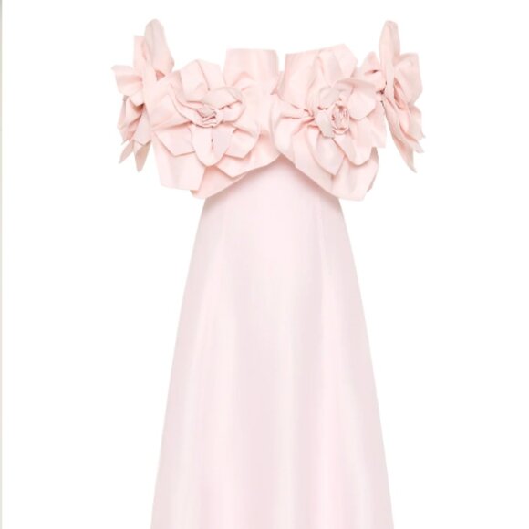 Aje Pastel Pink Etta Midi Dress - Picture 3 of 9